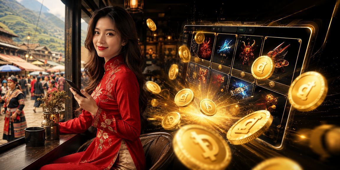 Người chơi đang sử dụng ứng dụng cb250 để đặt cược esports tại Sapa